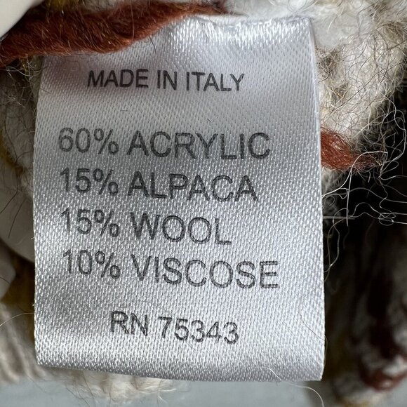 Anthropologie Elsamanda Womens S Sweater Alpaca Blend Southwestern Turtleneck - Picture 14 of 16